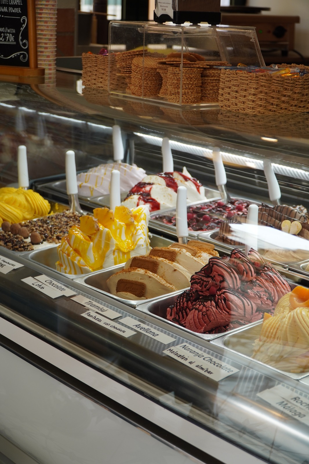 Vitrina de helados